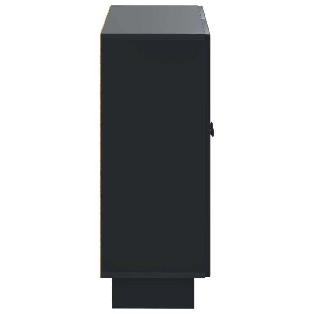 Mobiletto da Bagno EDE Nero 59,5 x 31 x 80 cm 895956