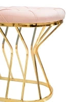 Panca Zig Rosa cm 91X38X52