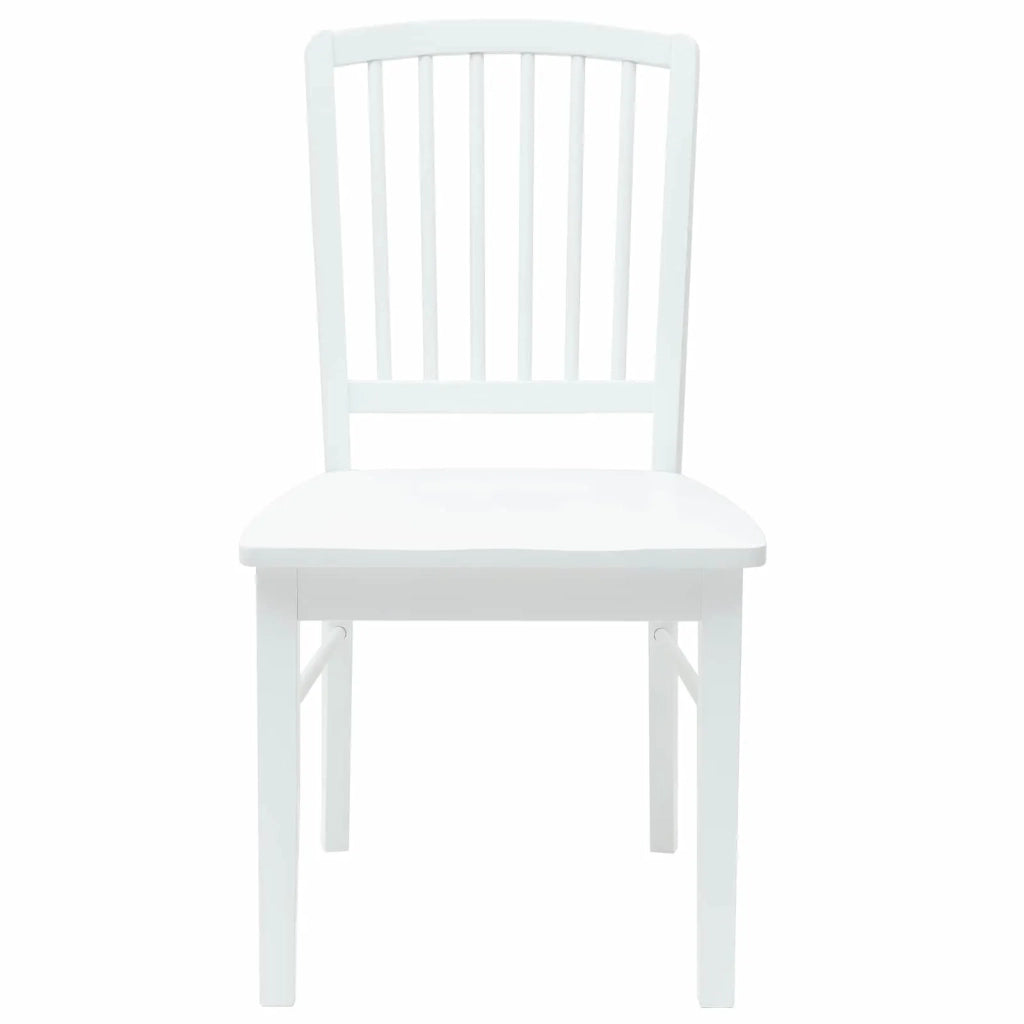 Sedie da pranzo 2 pcs Bianco 50 x 52,5 x 91 cm