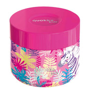 Contenitore Alimentare 369ml per Bambini Modello Whim Kids Motivo Zebre Rosa Quokka