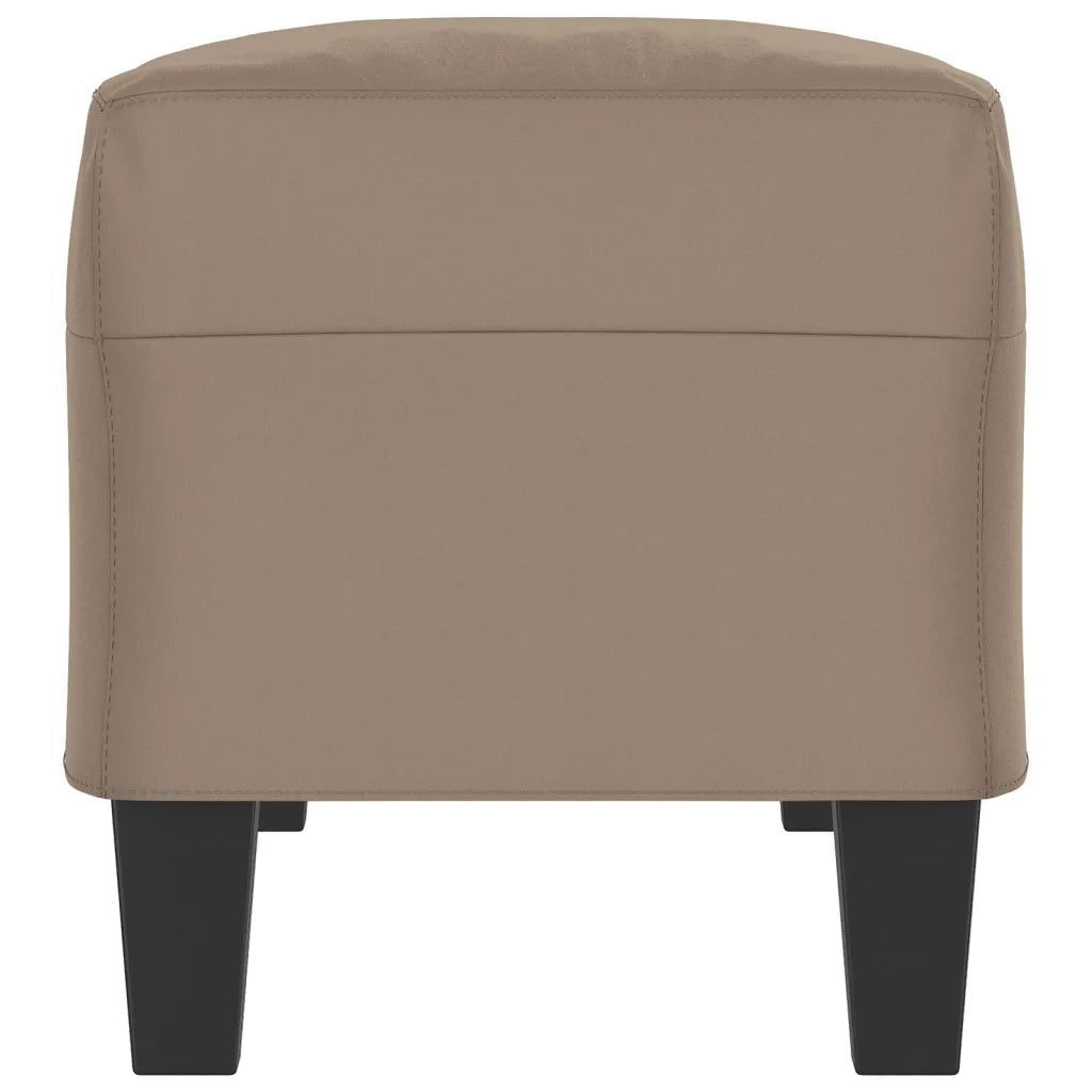 Panca tortora 100x35x41 cm in Microfibra cod mxl 76570
