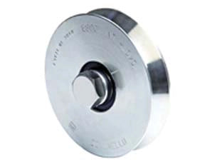 RUOTA CANCELLI GOLA V ART.300- - mm.40x16 - 2 pezzi COMUNELLO