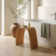 Seduta Multiuso Jysa in Bambù Sgabello Basso 45 x 50 x 31 cm - Naturale [en.casa]