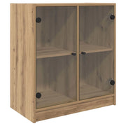 Mobile laterale | Tavolo laterale | Tavolino Rovere artigianale 68 x 37 x 75,5 cm