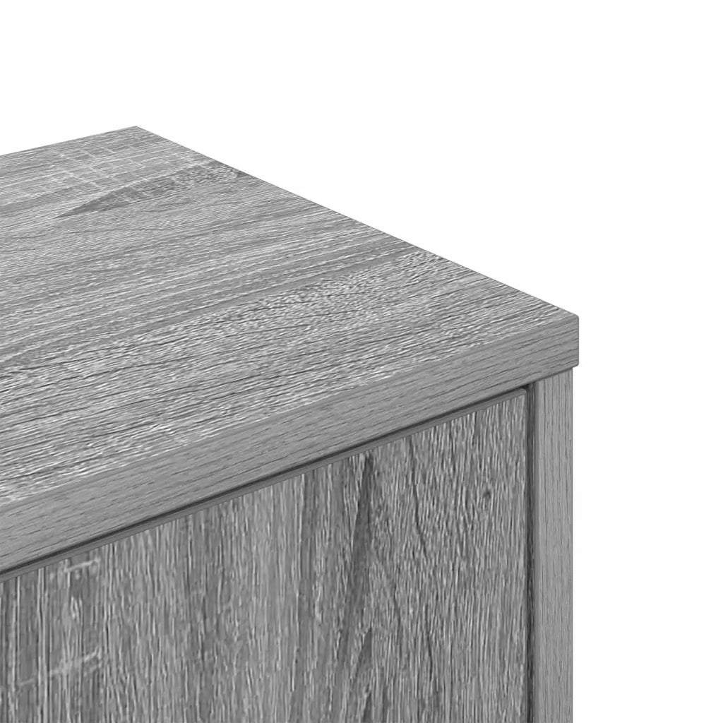 Mensola Angolare da Parete Sonoma grigio 48 x 48 x 120 cm 8012233