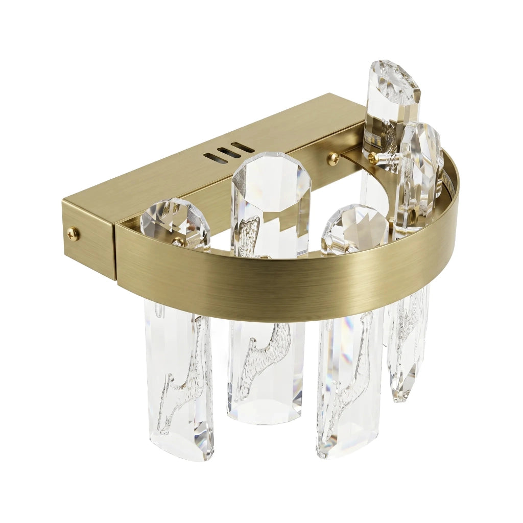 Applique Da Parete Led Swe075-w Brushed Gold