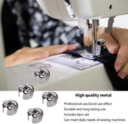 Set di 5 Spoeli per Macchina da Cucire - Spoeli in Metallo per Punti di Cucitura - Caricabroccia - Qualità Elevata - Materiale Duraturo - Spoeli per Macchina da Cucire 

Modello: 
Dimensioni: 
Peso: 
Materiali: 
Colore: 
Compatibilità: 
Certificazioni: