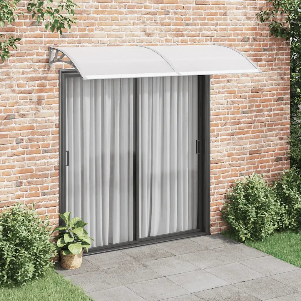 Pensilina per Porta Grigia 240x100 cm in PC CFW1432270