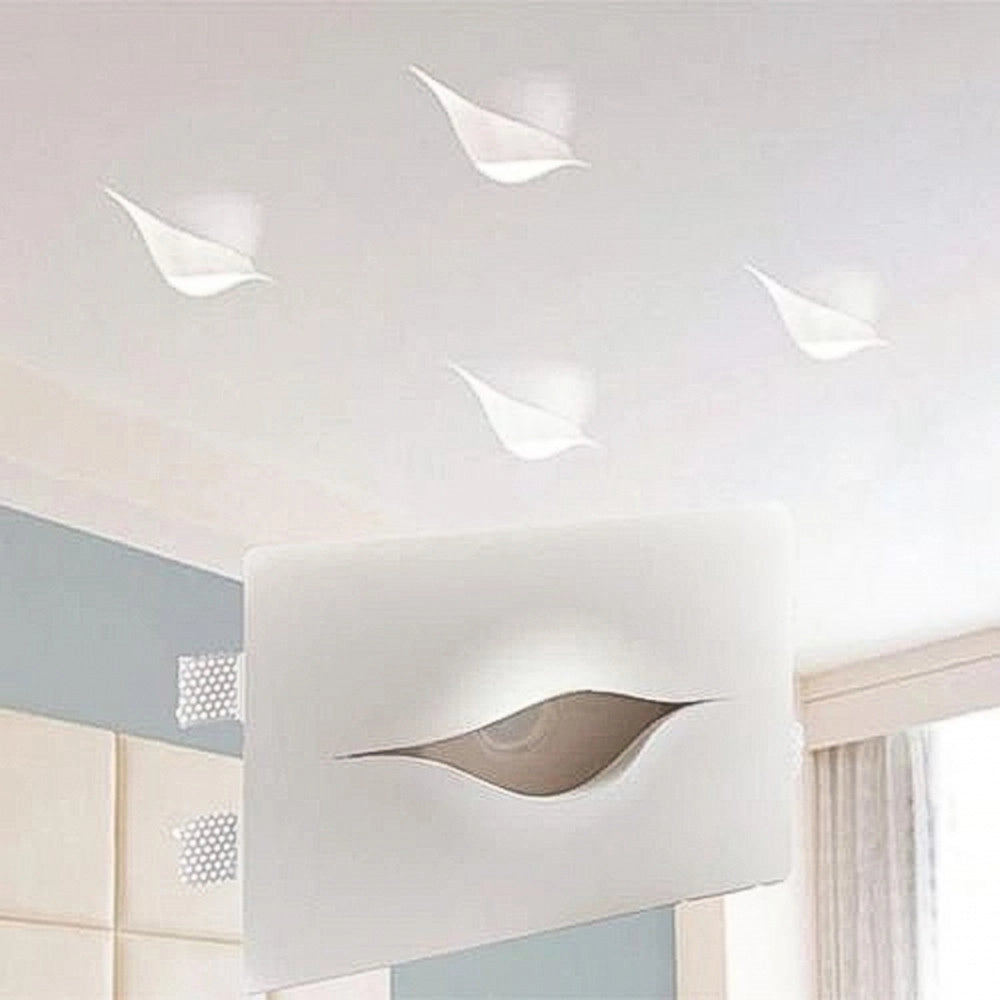 Trade Shop - Porta Faretto Gu10 A Incasso In Gesso Occhio Osiride Verniciabile A Scomparsa Csf 150 -