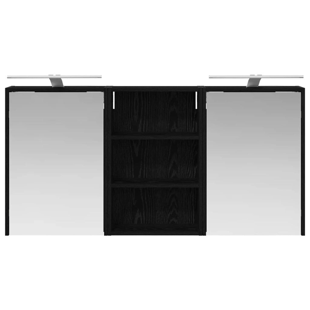 Set di Armadi da Bagno con lo scaffale 3 pcs 126 x 16 x 62.5 cm 3403833