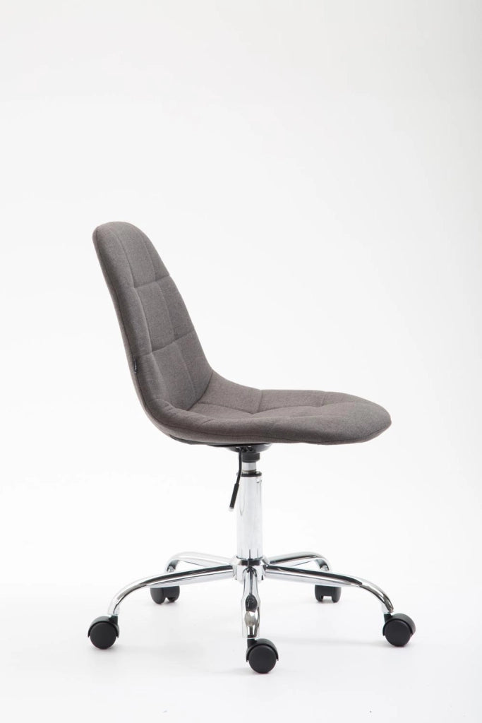 Sedia da ufficio REIMS in tessuto grigio scuro