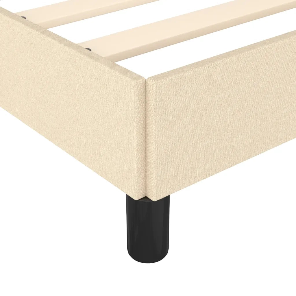 Giroletto senza Materasso Crema 120x190cm in Tessuto 3269636