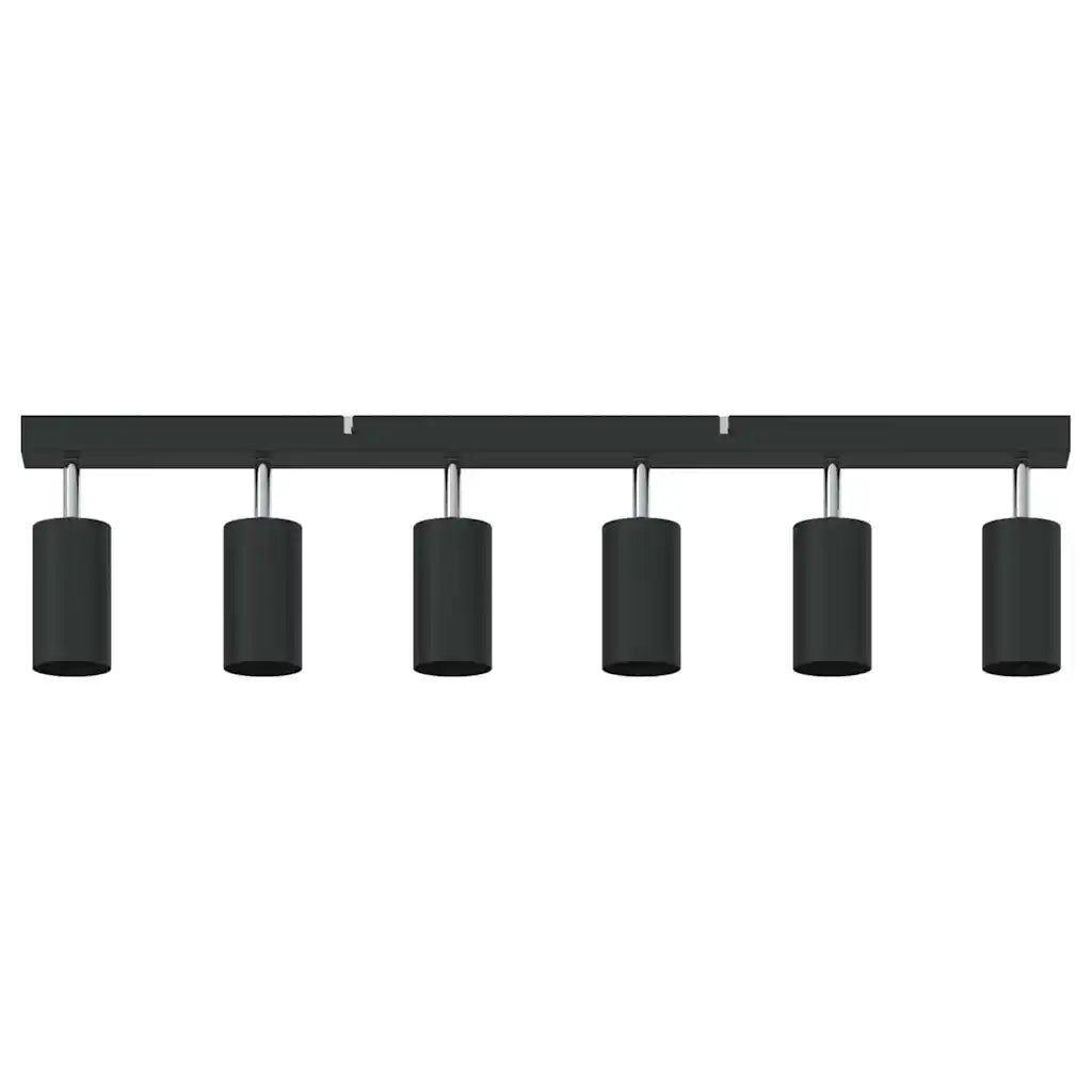 Faretto da soffitto Nero 73 x 6 x 16 cm Metallo CFW7051380