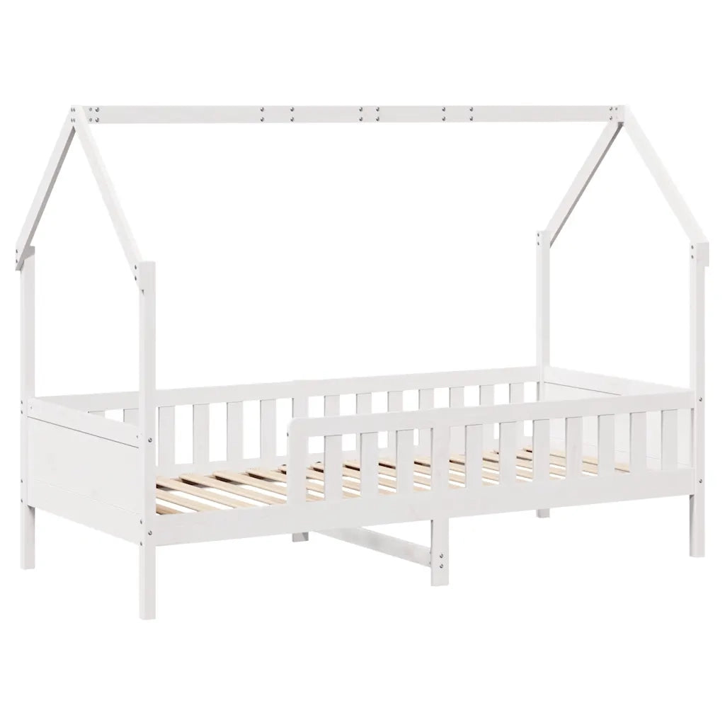 Giroletto per Bambini con Cassetti 90x190cm Legno Massello Pino