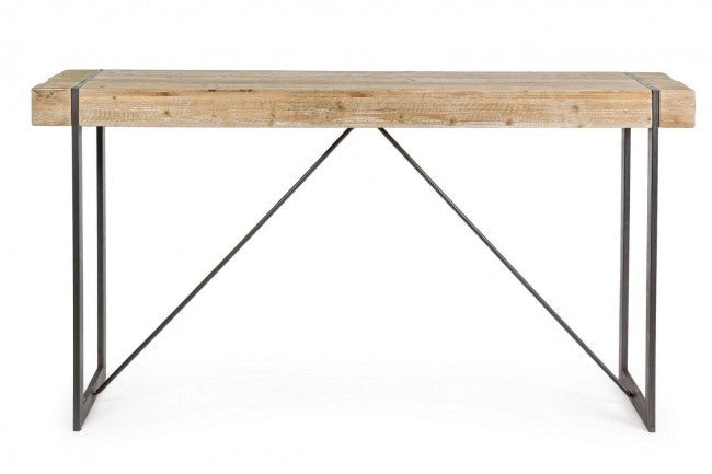 Tavolo Bar Garrett 200x50 Fisso in Legno