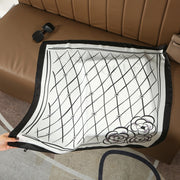 Sciarpa da donna in seta verde stampata, stile coreano, alla moda e versatile, sciarpa/fascia per il collo decorativa.