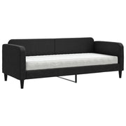 Divano letto | Sof¨¤ letto | Letto singolo con Materasso Nero 80x200 cm in Tessuto