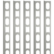 Profili in alluminio verniciato colore manhattan 110 a l per finitura parete proangle *** pezzi 5 pz, confezione 1
