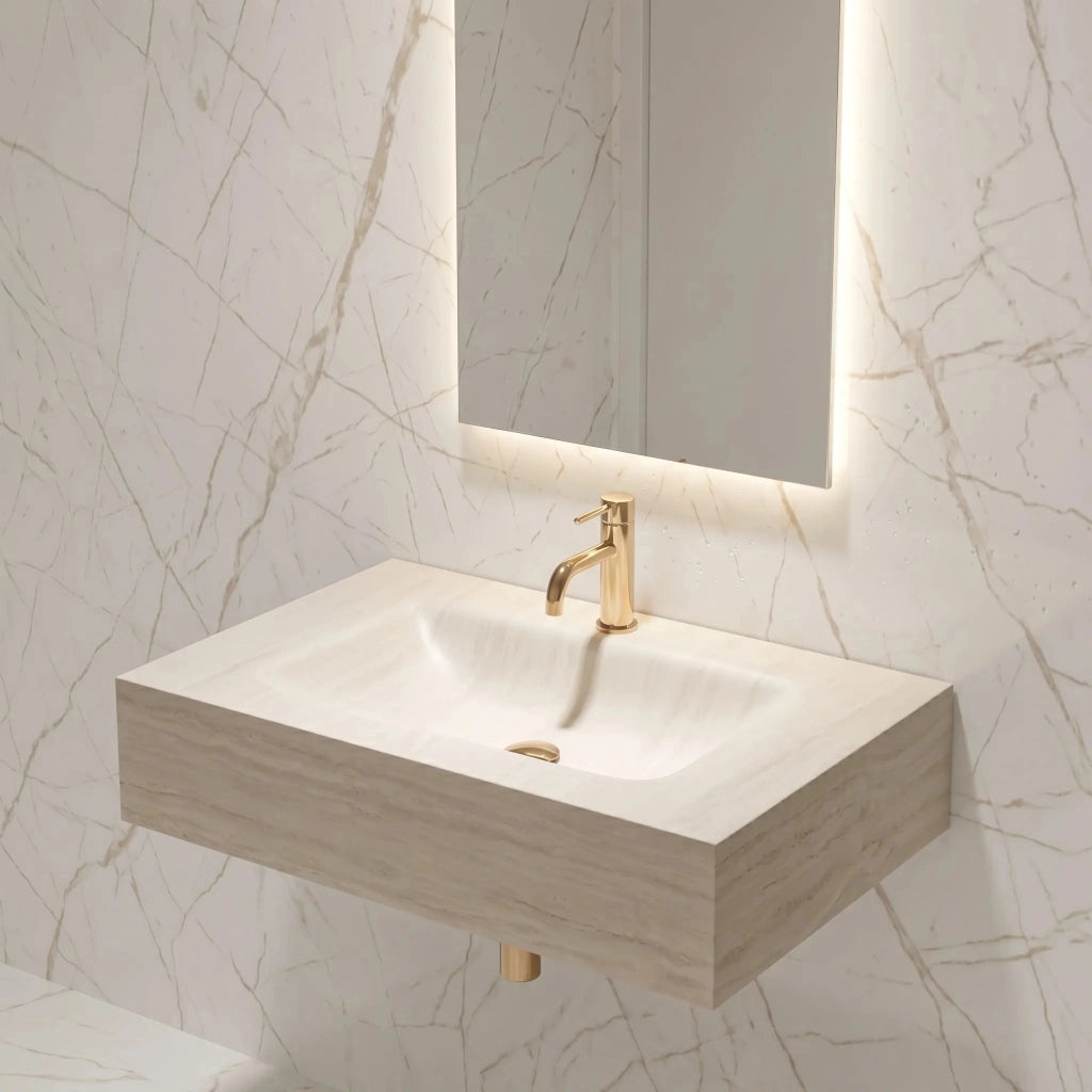 Lavabo Sospeso Rea Apollo Muralto Roma 80