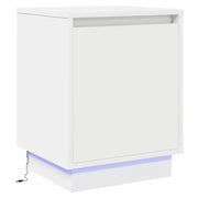 Comodino | Armadio da Notte | Mobiletto da notte Bianco 39 x 34,5 x 50 cm Legno multistrato