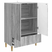 Credenza | Madia | Buffet da pranzo | Armadio da pranzo Grigio Sonoma 66 x 34,5 x 95 cm Legno ingegnerizzato