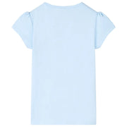 Maglietta da Bambino Azzurra 116 11076