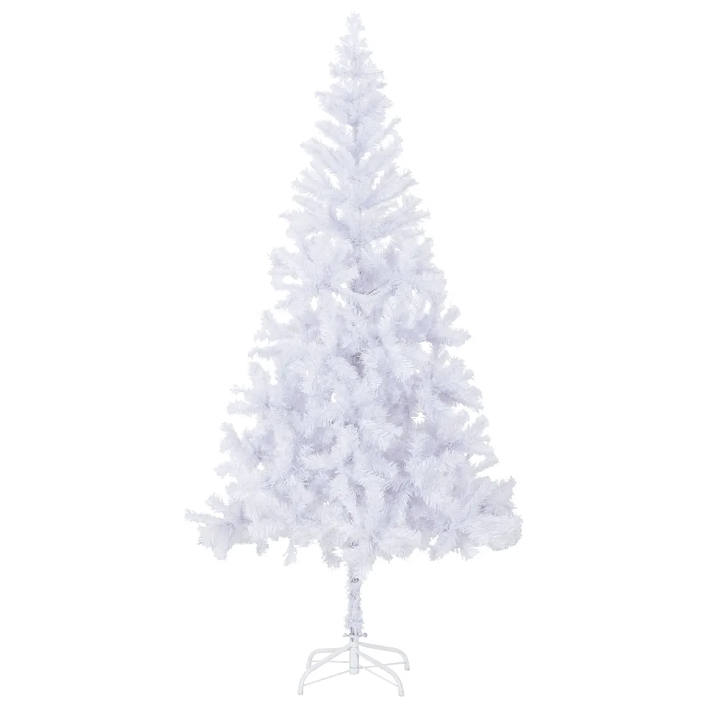 Albero di Natale Preilluminato con Palline 210 cm 910 Rami 3077495