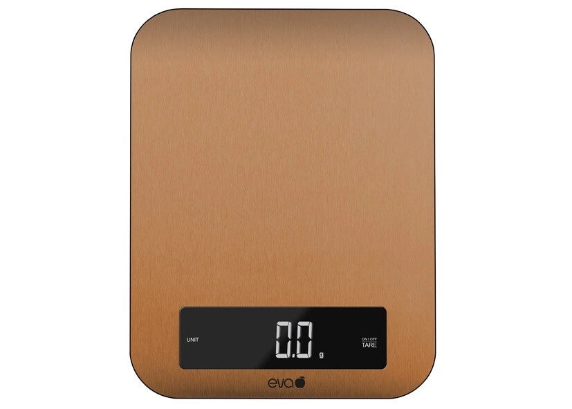 Bilancia da Cucina Digitale Color Rame 10 kg div.1 g Eva Collection