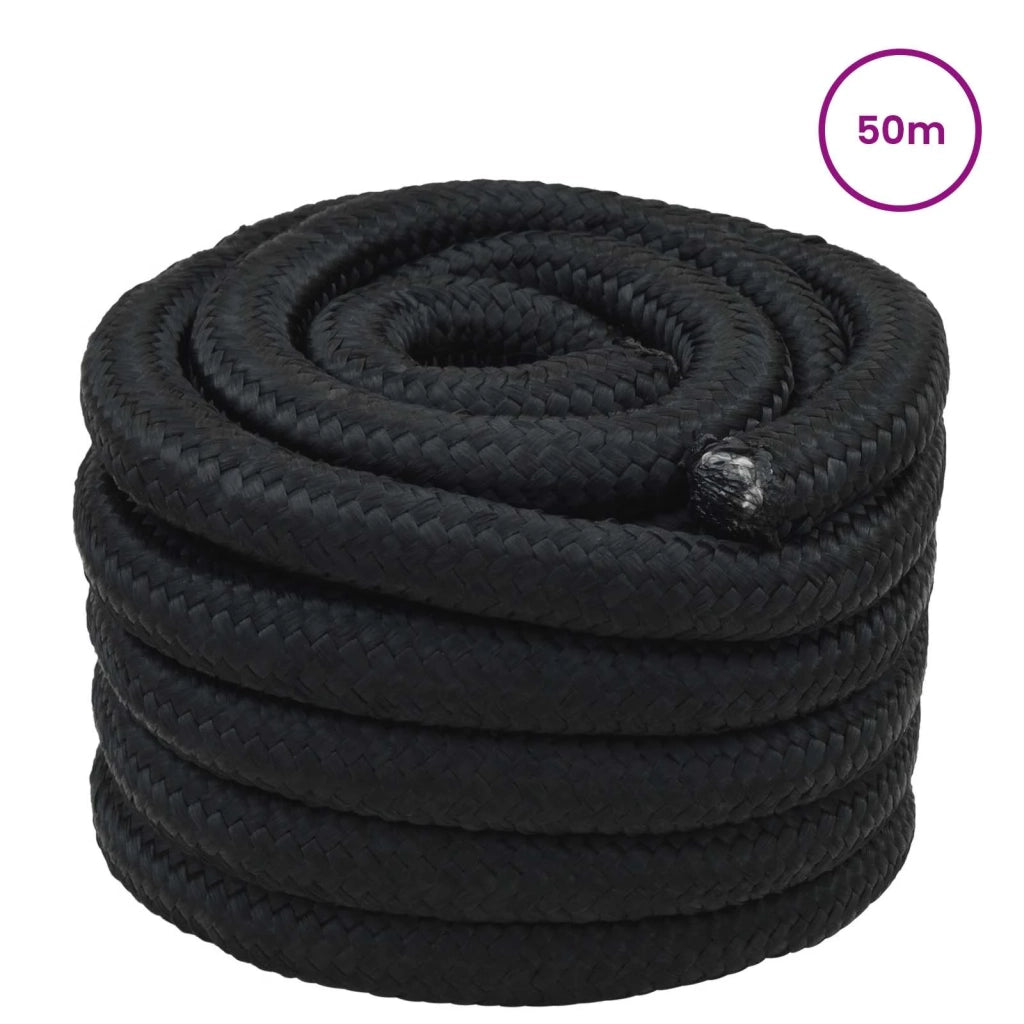 Corda da Barca 50 m 3 Nero PP