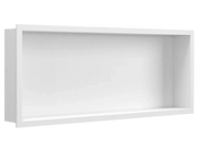 Nicchia bagno Solid Surface 30x80 cm - bianco opaco