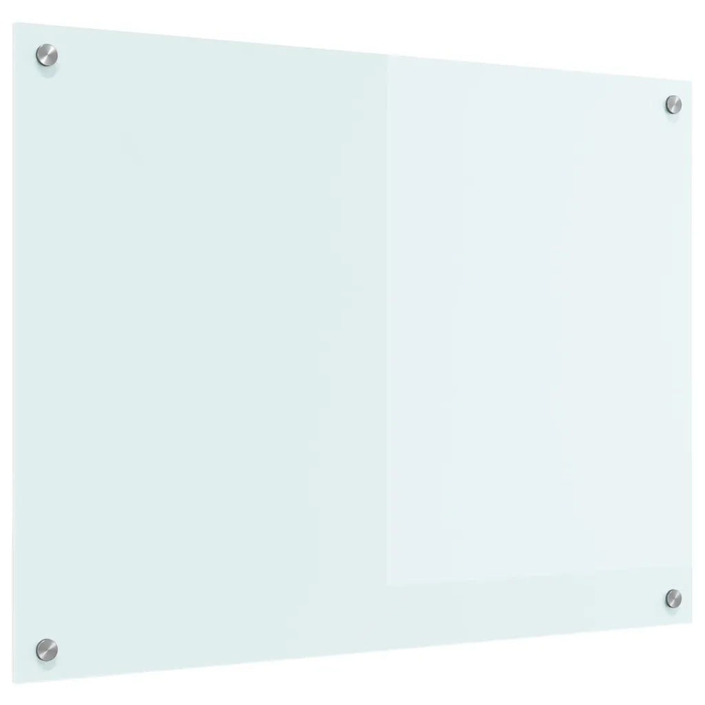 Schienale da cucina Latte 80 x 60 cm vetro temperato CFW8685563