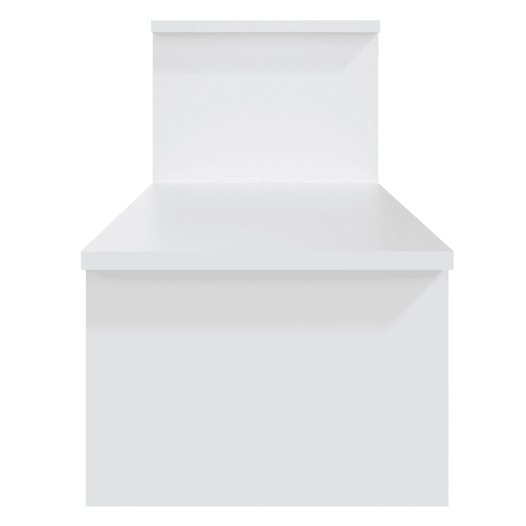 Mobile Porta TV Bianco 180x30x43 cm in Legno Multistrato 806265