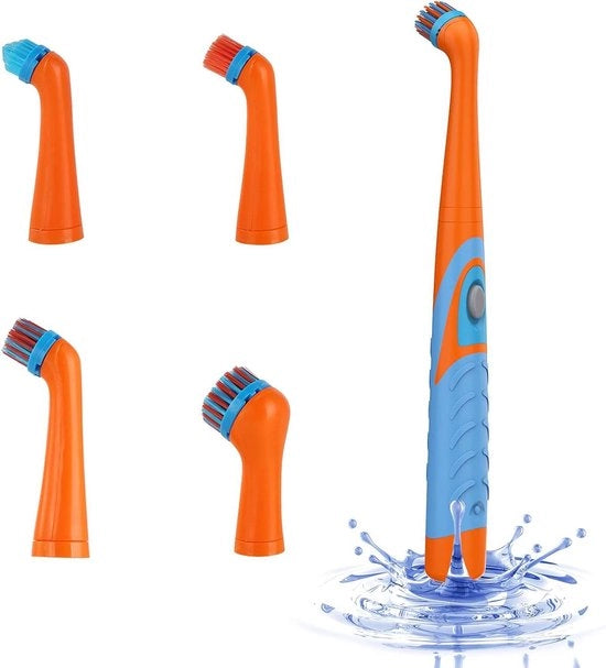 Aspiratore 4 in 1 per la pulizia - Spazzola e Aspiratore per Bagno e Cucina
