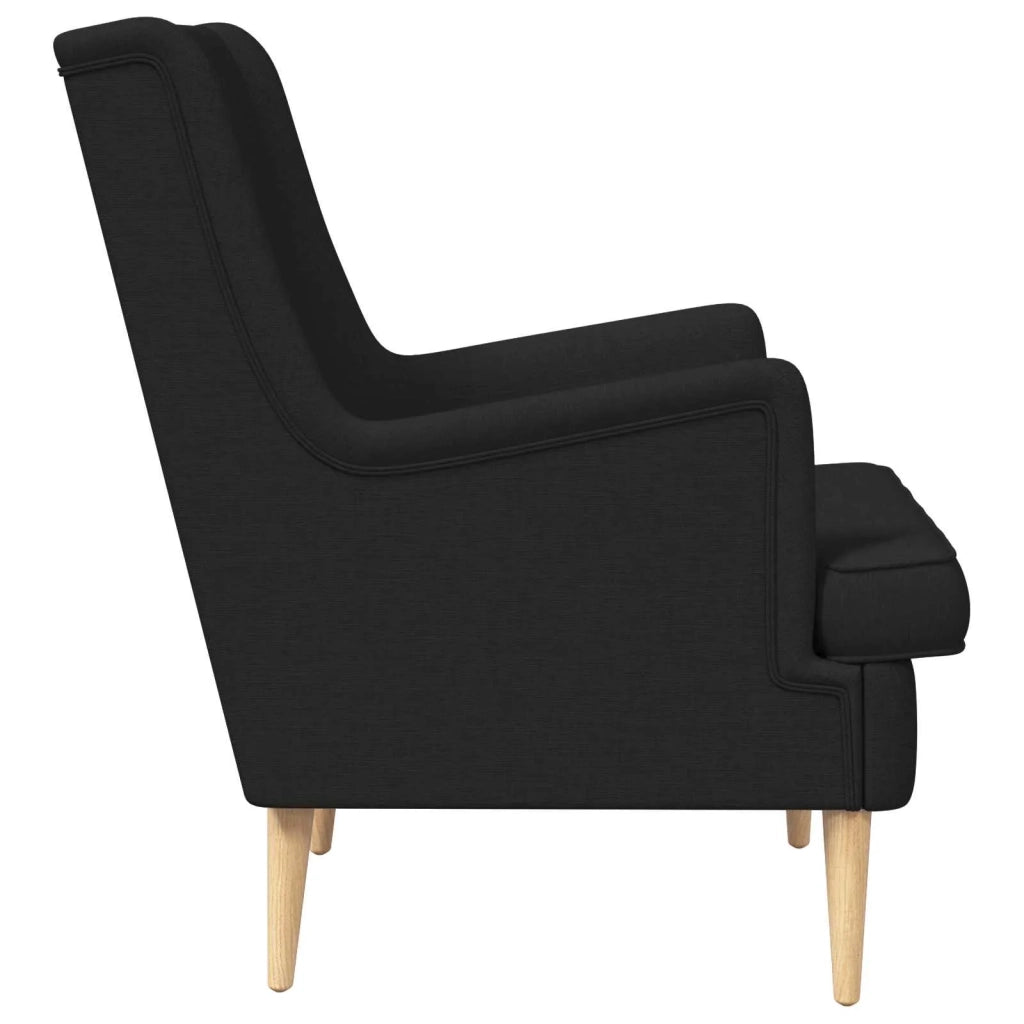 Divano Sedia-Poltrona-Poltroncina Nero Tessuto 987930