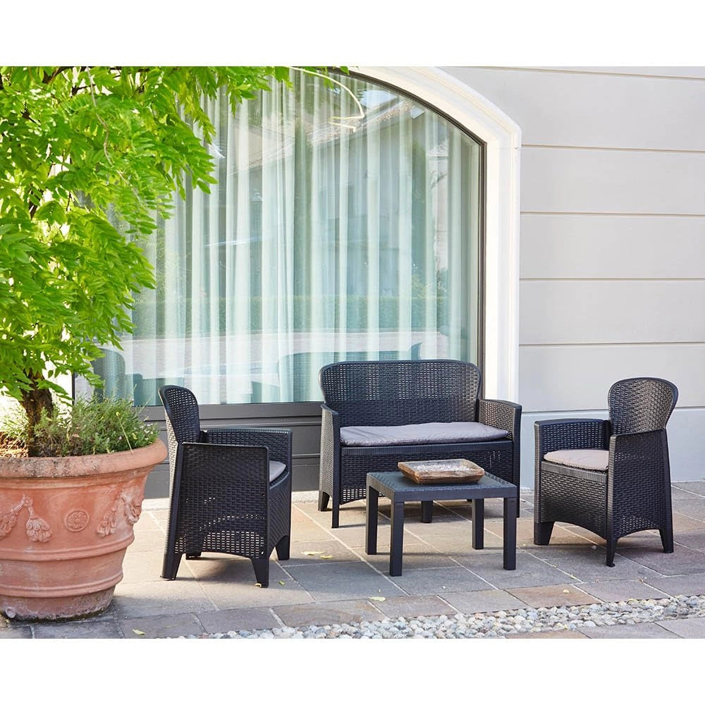 Salotto Jungle Colore Antracite Pro Garden