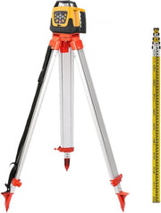 Apparecchio di livellamento laser rotante - set di livellamento laser a croce - set di laser per livellamento - supporto - stadera di livellamento