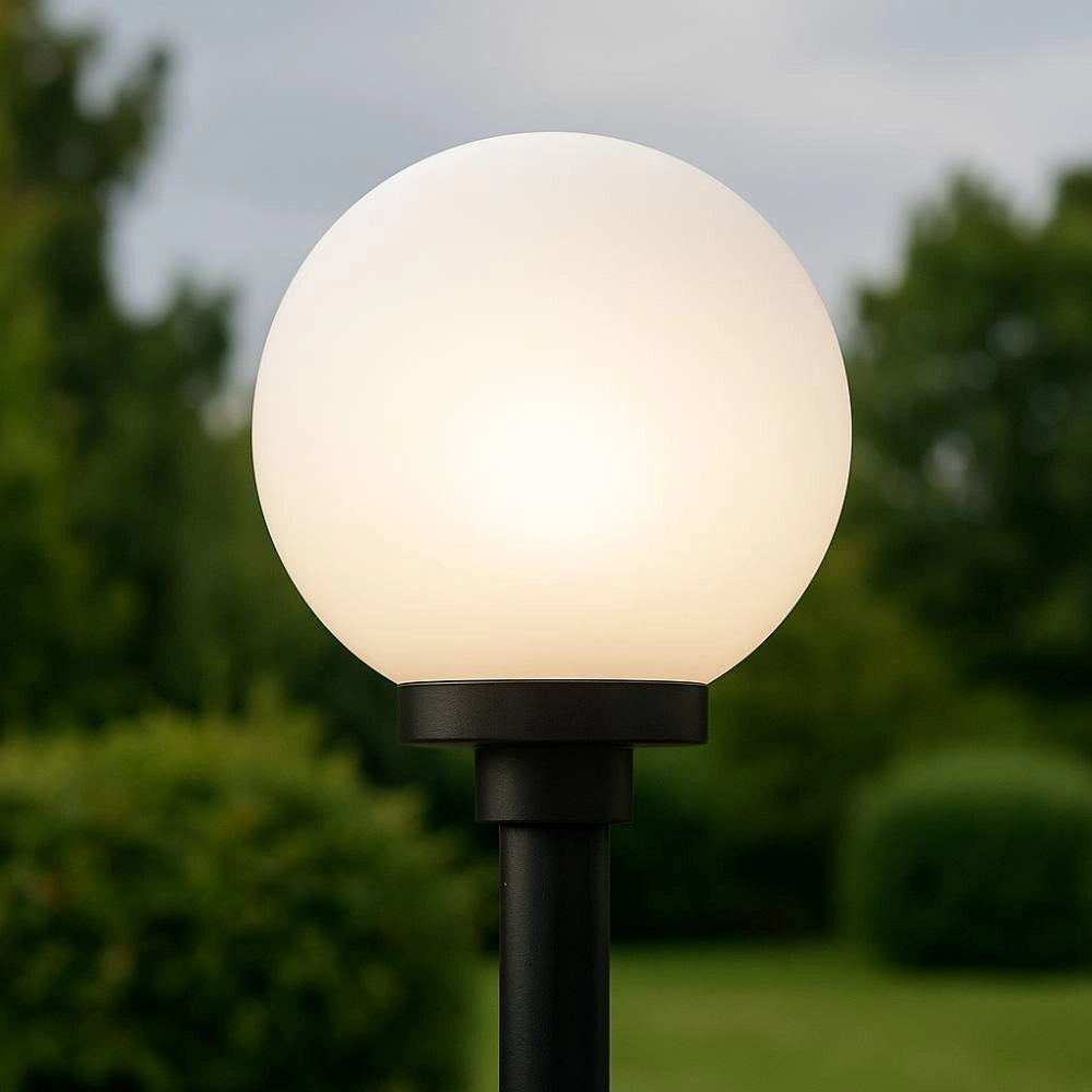 Globo acrilux sfera opale per lampioni montaggio a palo *** diametro 250 millimetri, confezione 1