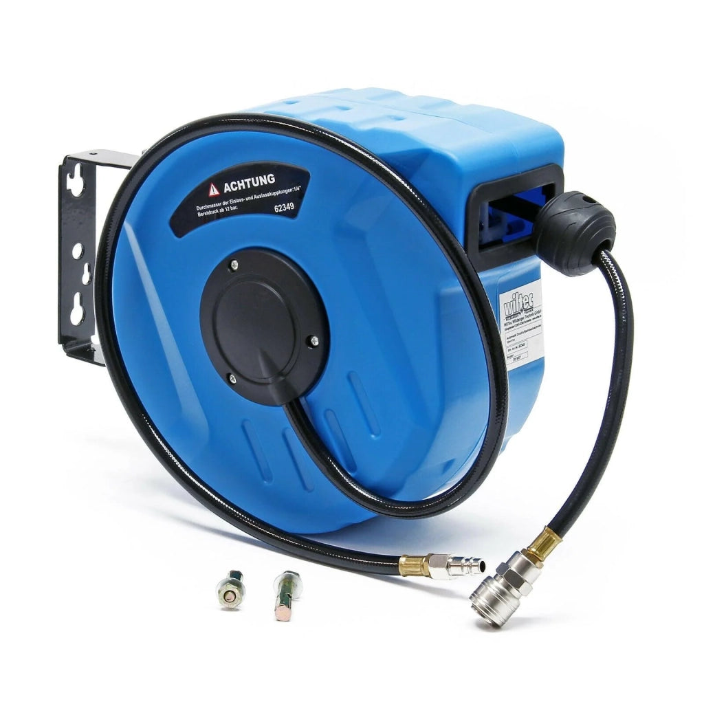 Avvolgitubo automatico per aria compressa supporto a parete girevole 16_0002648