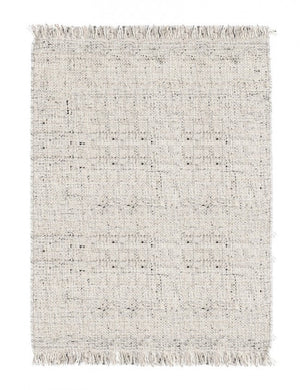 Tappeto 140x200 cm Senuri in Tessuto Beige