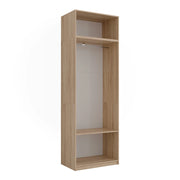 Armadio Elmo Sonoma 80 x 40 cm Set di 2 Vicco