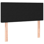 Testiera | Testata Nera 100x5x78/88 cm in Tessuto