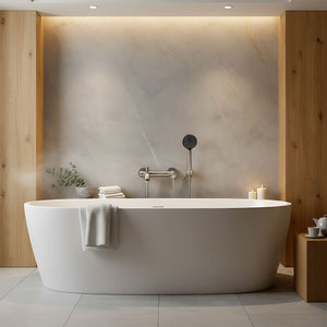 Rubinetto Da Vasca Rea Foster Nickel Brush