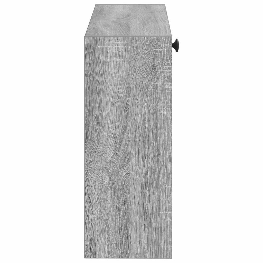 Mobiletto per Scarpe da Muro EDE 71 x 17 x 43 cm Sonoma grigio 895971