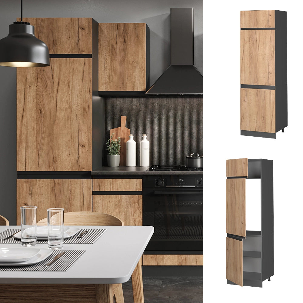 Vicco Mobile alto Quercia dorata 60 cm Forma a J