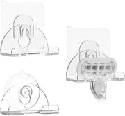 Supporto per rasatura da bagno - 3-pack - Supporto per rasatura e zanzariera - Adesivo e rimovibile
