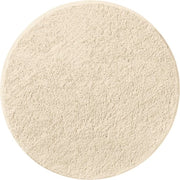 Matte da bagno Rhodos Uni antiscivolo naturale diametro: 90 cm Ø - estremamente morbido, assorbimento estremo, morbido come la pelliccia