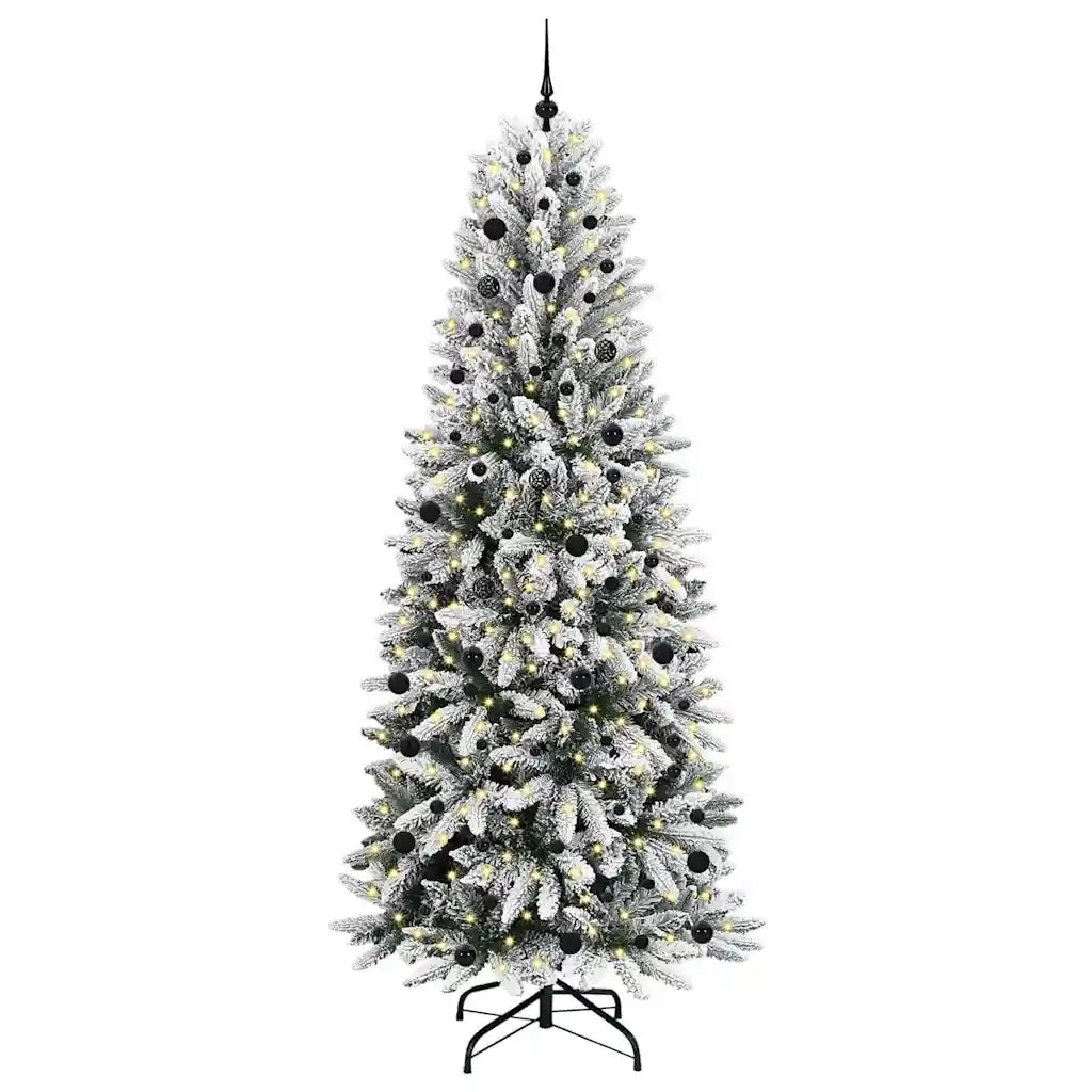 Albero di Natale artificiale con 300 LED Bianco 240 cm 3396070