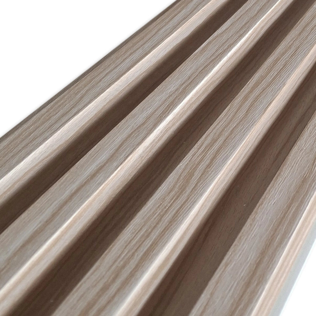 Natural - Pannello effetto legno doghettato in WPC alta densità KIT DA 4.8 MQ