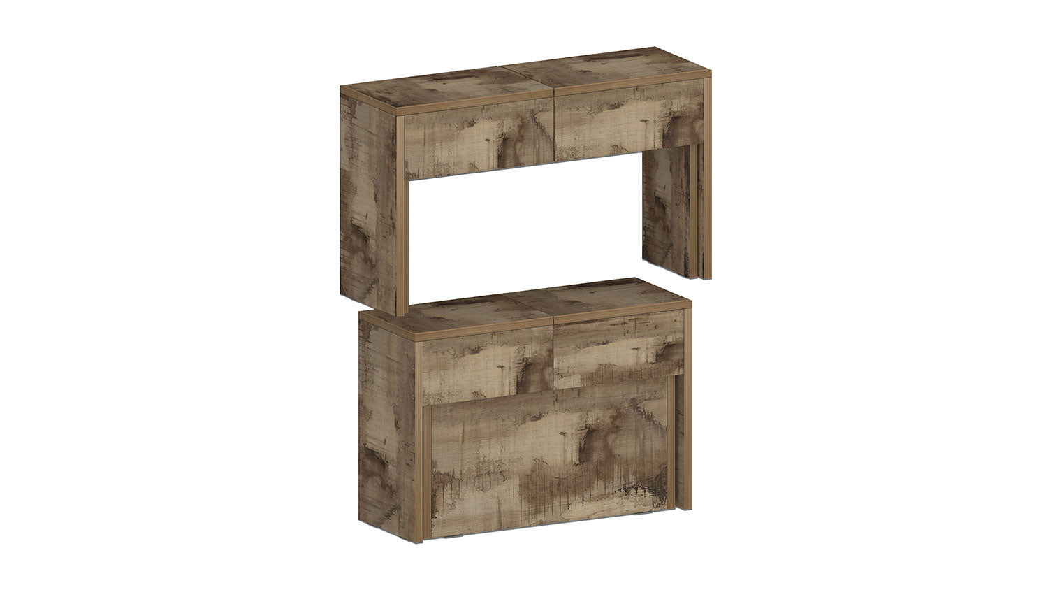 Panca Allungabile 66/290x25x45 cm Pratika Singola A Acero Pereira