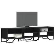 Mobile Porta TV Nero 180x34x41 cm in Legno Multistrato 848574